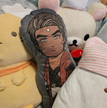 15" Wind-up Gaius Pillowcase