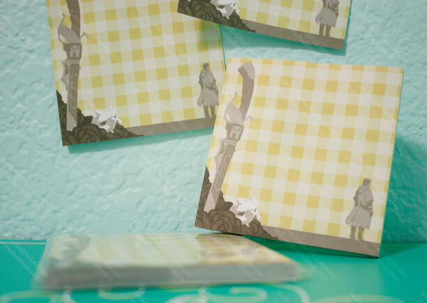 sticky notes