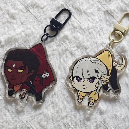 2.5" Pinched Charms