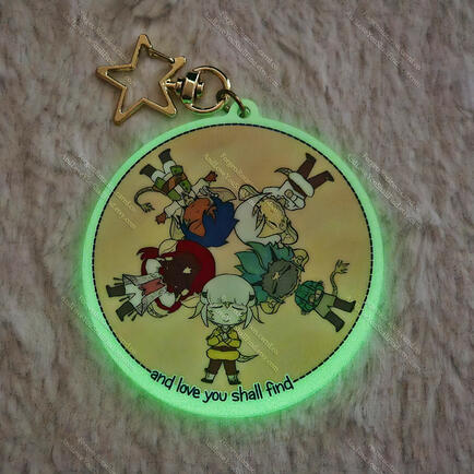 3" Glow-in-the-dark Werlyt Charm