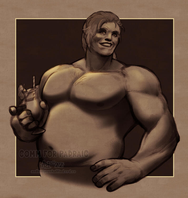 big guy sketch